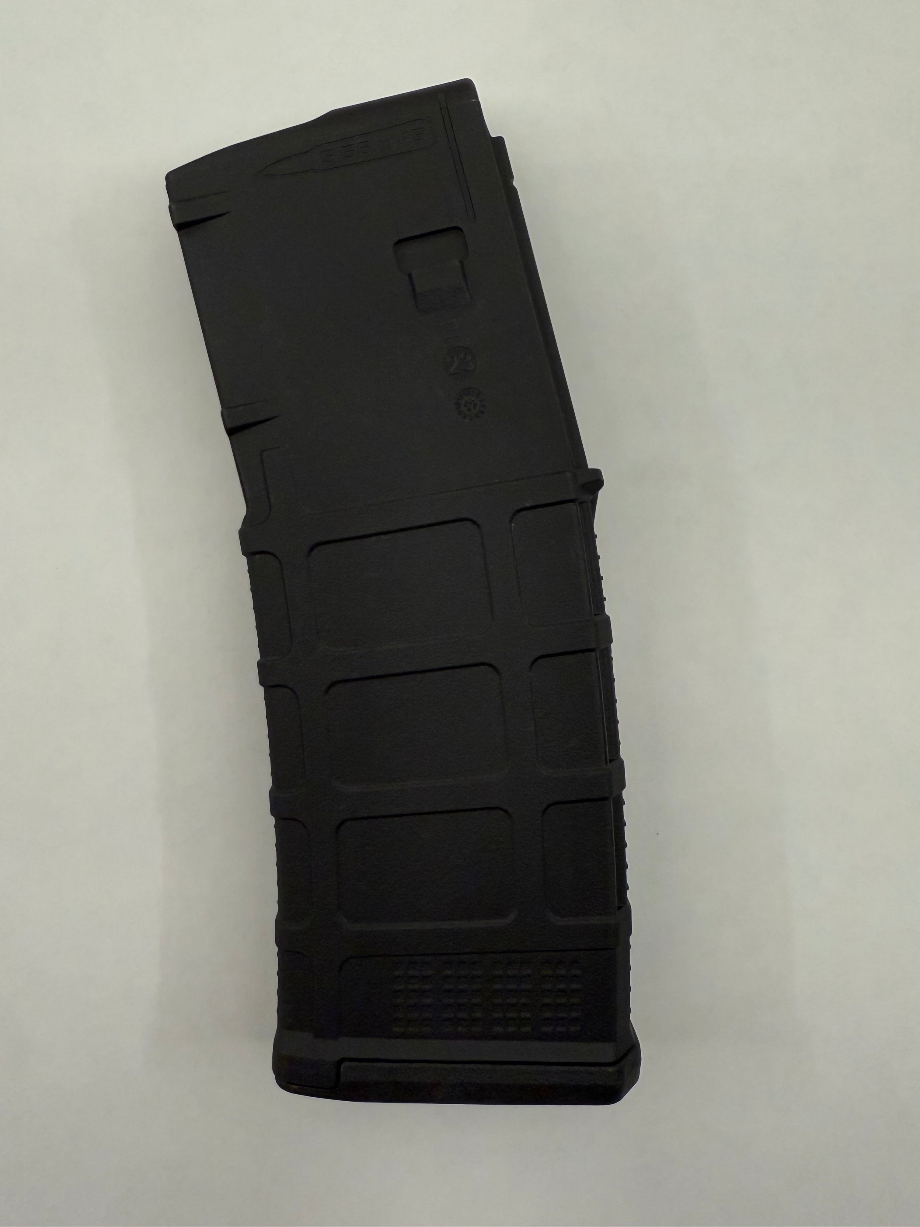 Black PMAG on a white background.